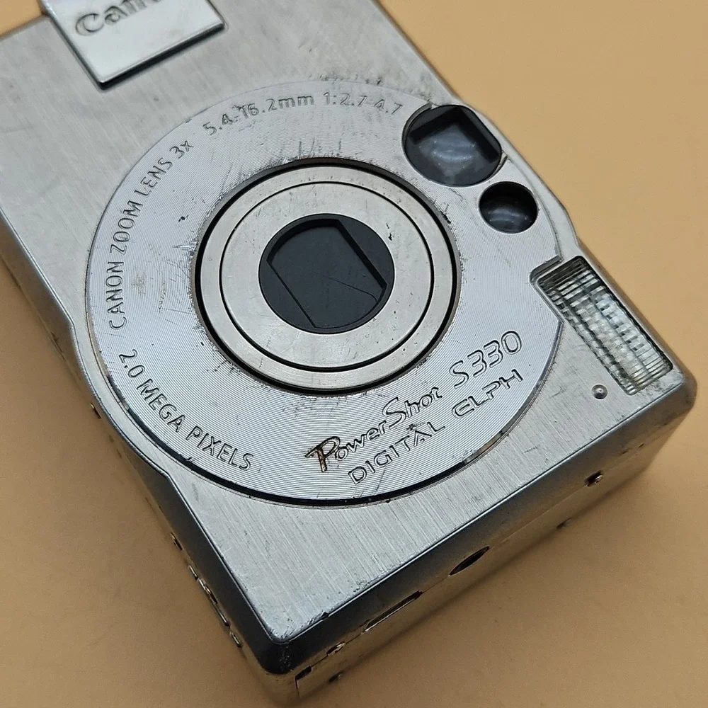 Canon‎ PowerShot S330 Digital ELPH 2.0MP 3x Zoom UNTESTED AS IS FOR PARTS
